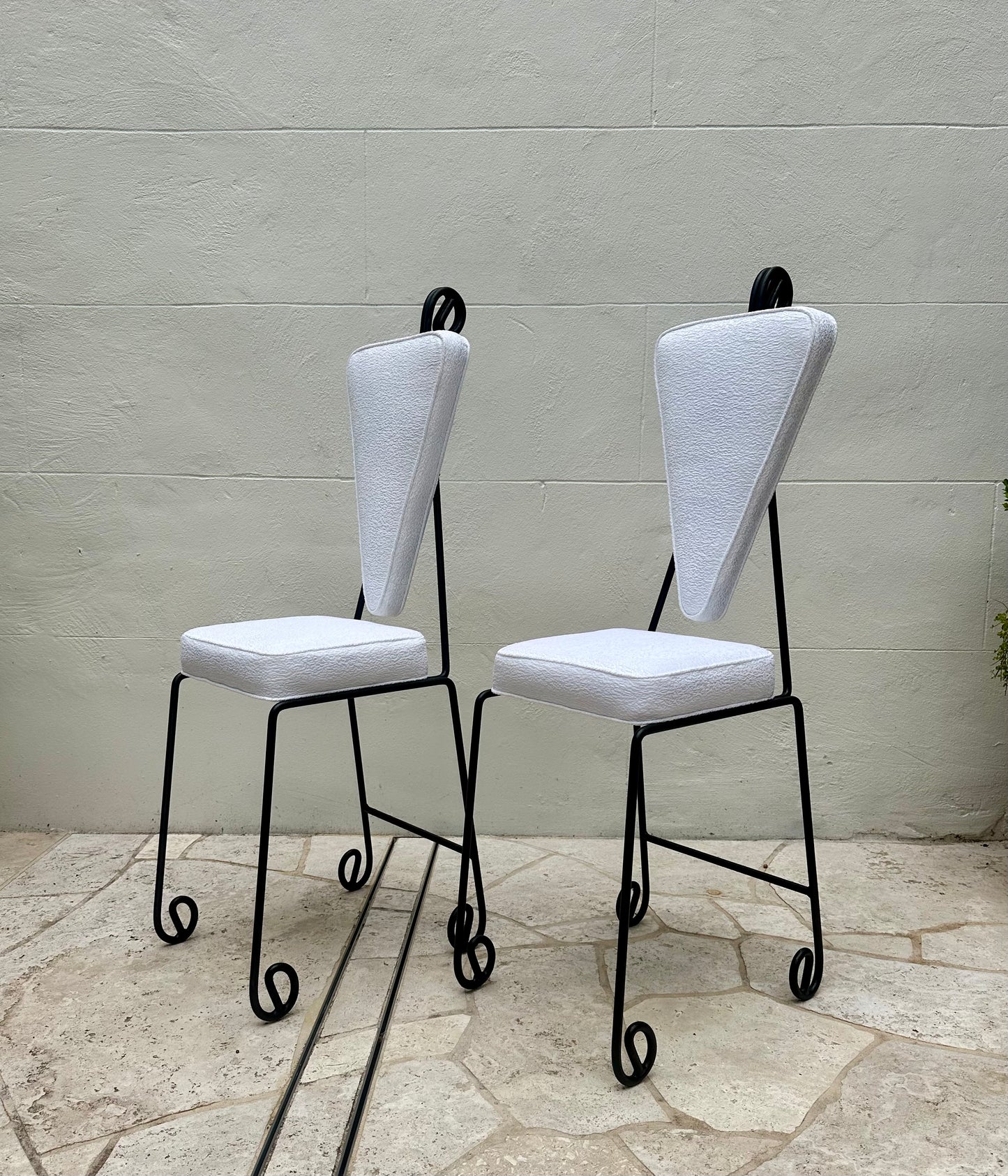 Cushioned chairs