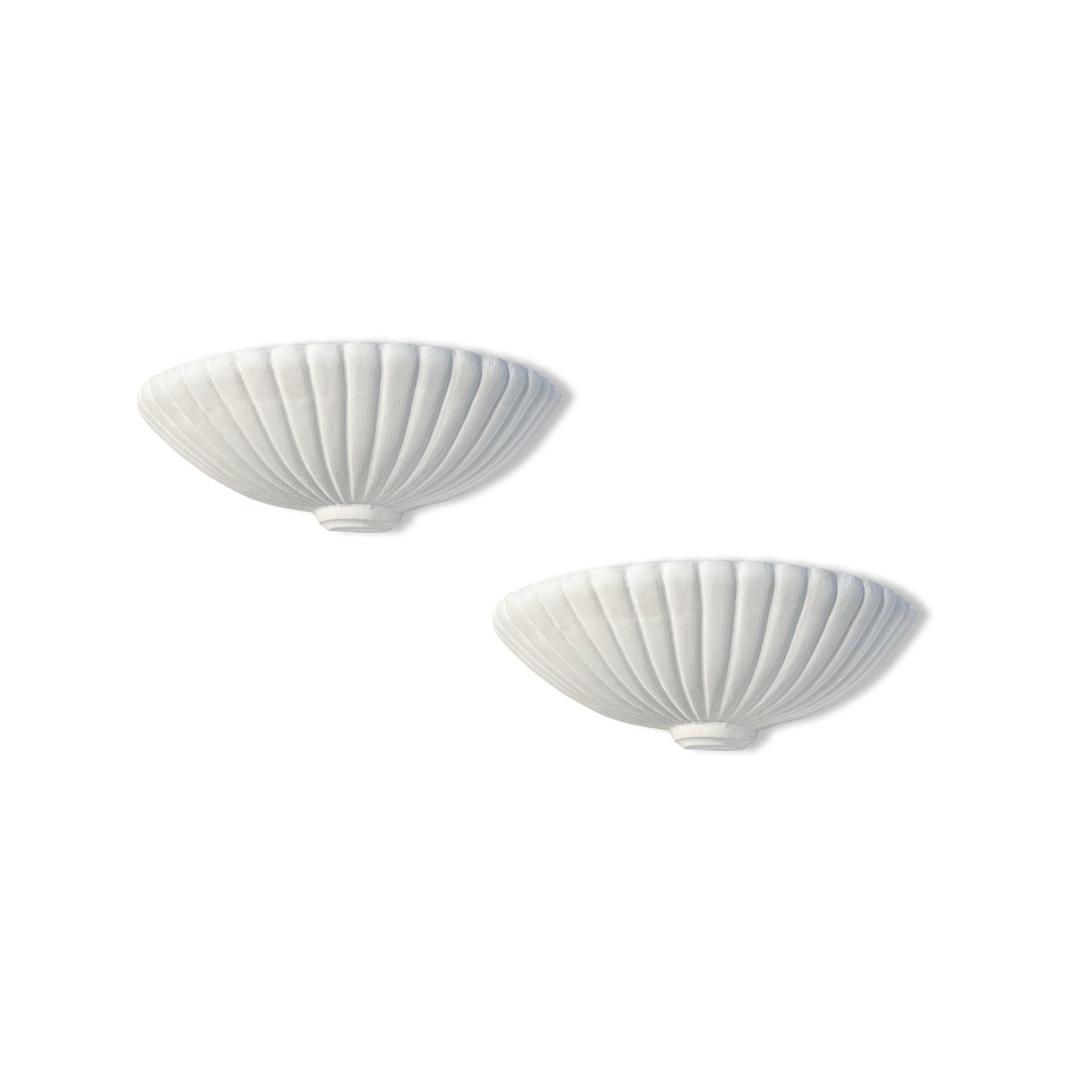 French plaster sconces