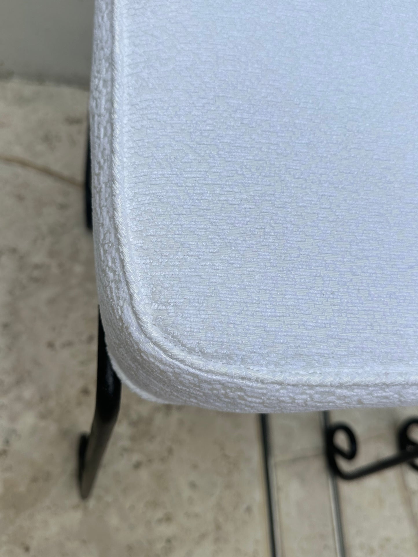 Cushioned chairs
