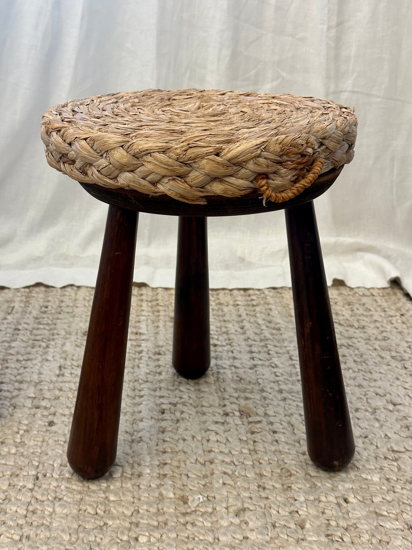 Pair of 20th Century Audoux Minet Style Stools