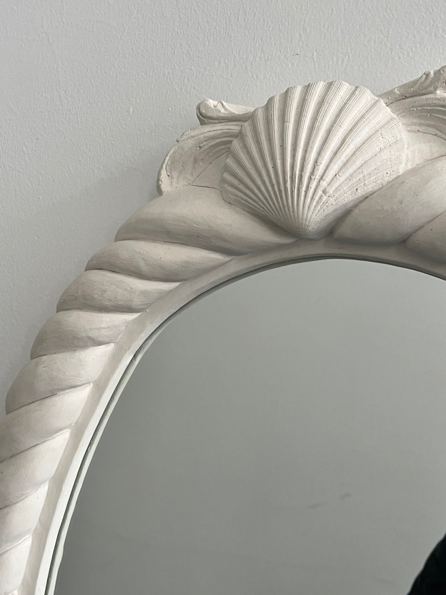 French plaster mirror