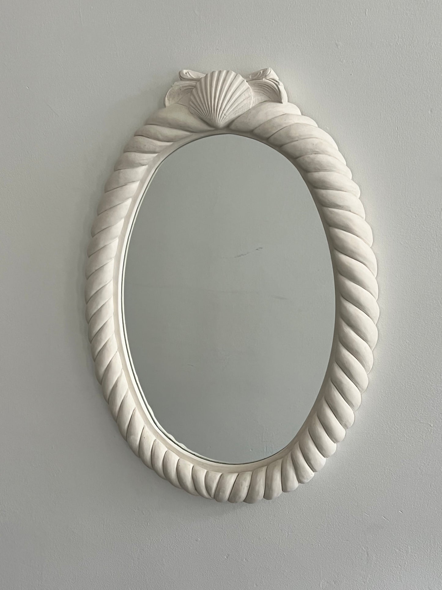 French plaster mirror