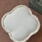 Clover shaped footstool