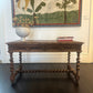 Oak desk or console