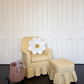 Children’s armchair and ottoman