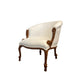 Carved rope armchairs