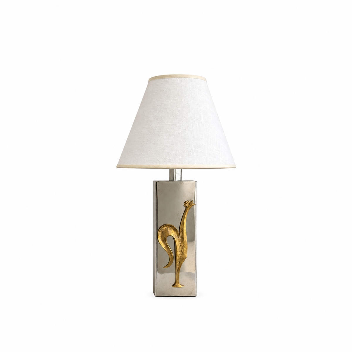 French lamp attributed to Maison Charles