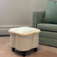 Clover shaped footstool