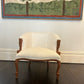 Carved rope armchairs