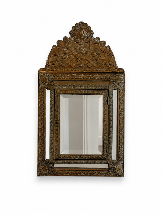 Dutch repousse mirror