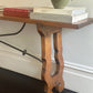 Spanish oak console or hallway table