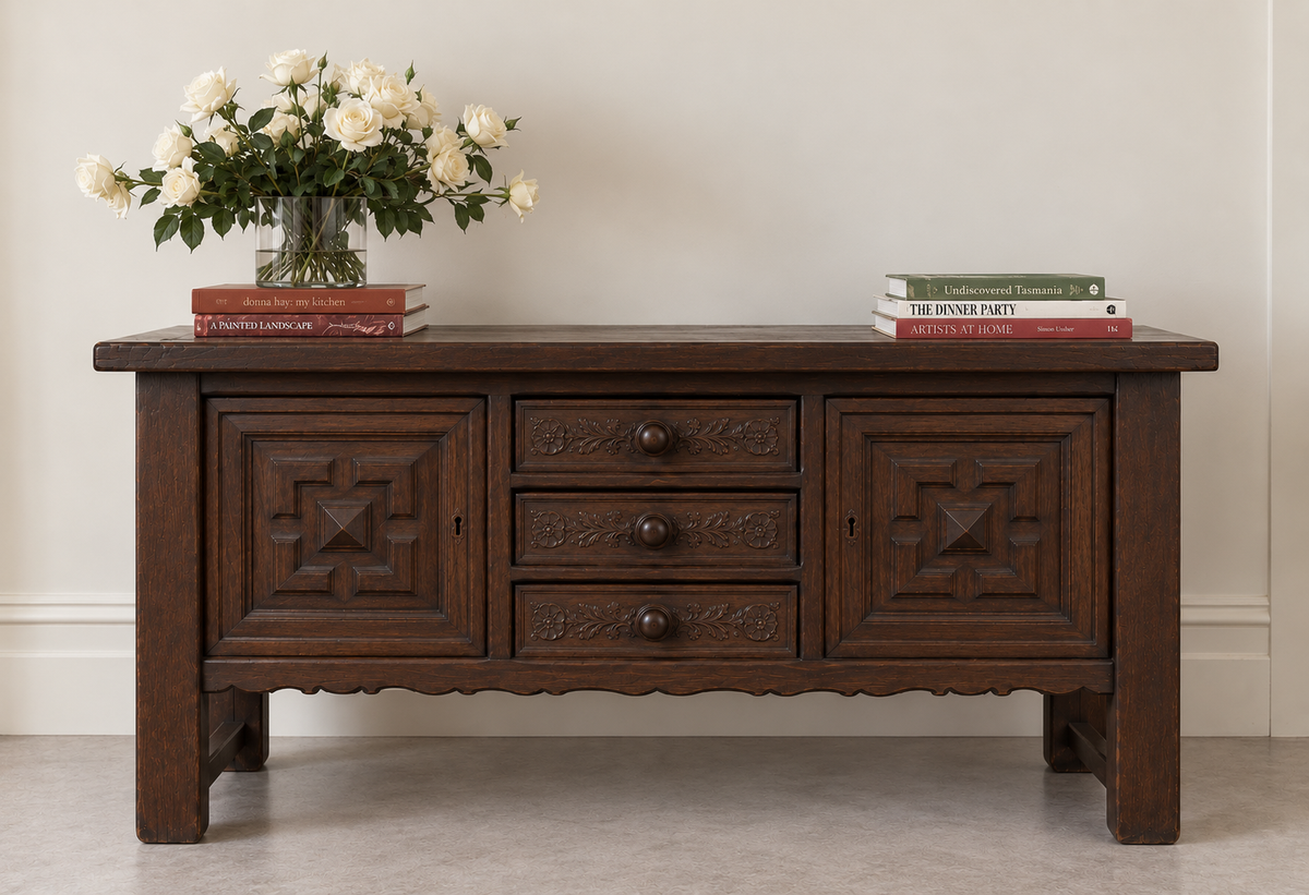 Oak sideboard