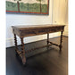 Oak desk or console