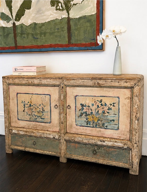 Handpainted sideboard