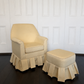 Children’s armchair and ottoman