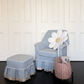 Children’s armchair and ottoman