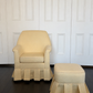Children’s armchair and ottoman