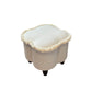 Clover shaped footstool