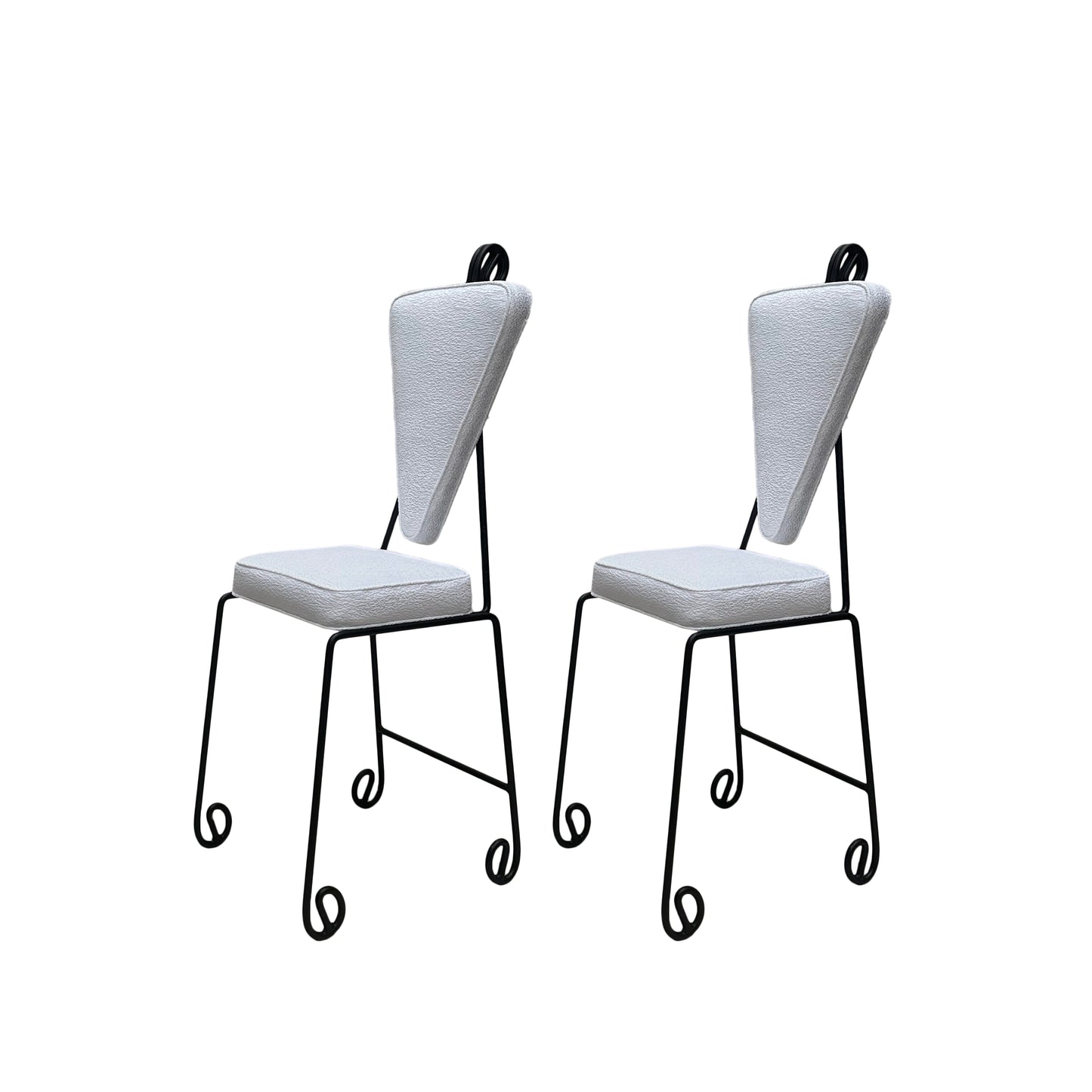 Cushioned chairs