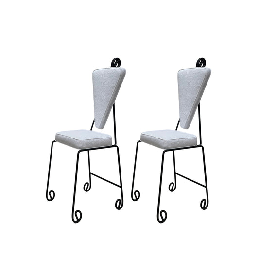 Cushioned chairs