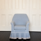 Children’s armchair and ottoman