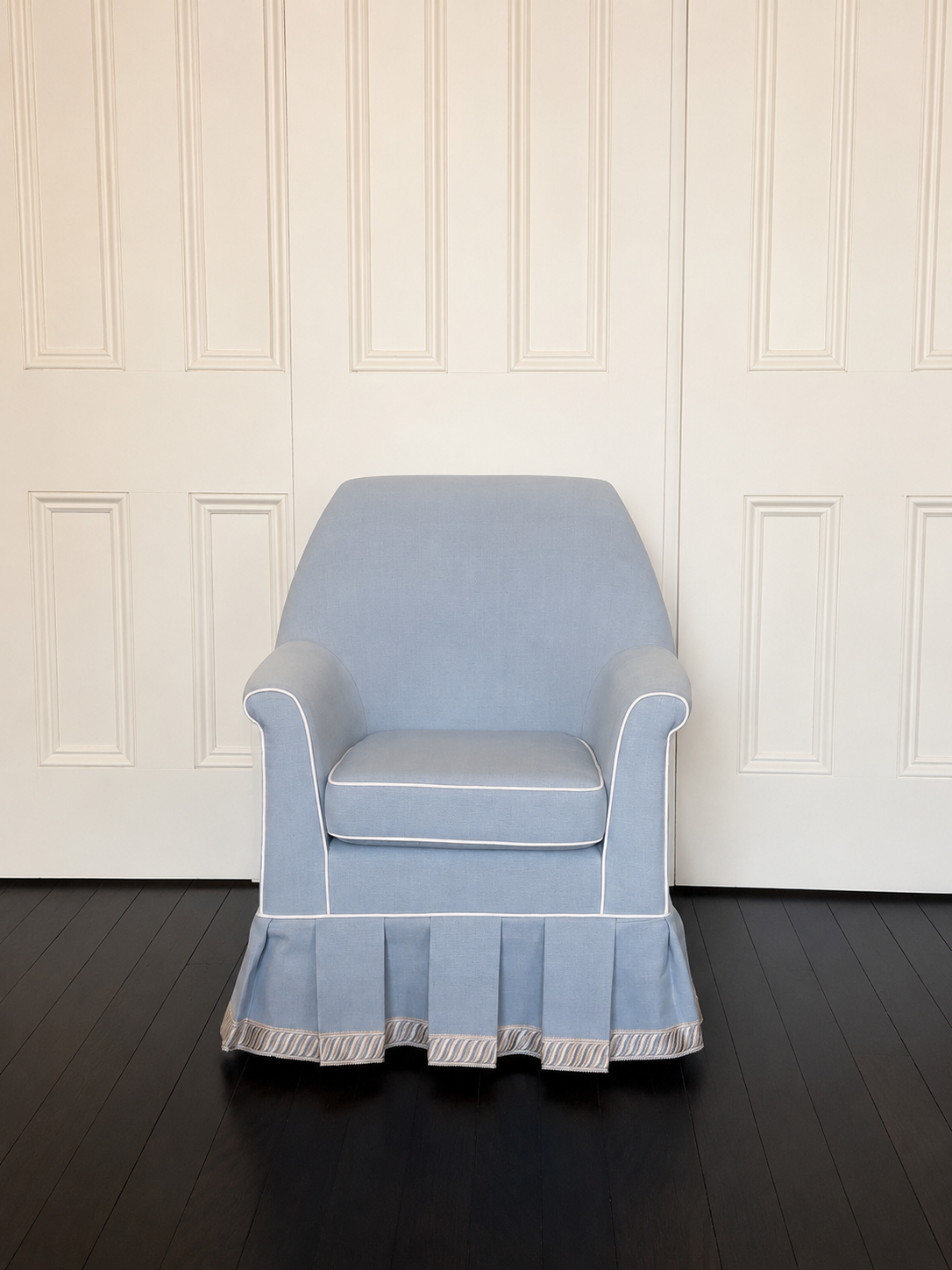 Children’s armchair and ottoman