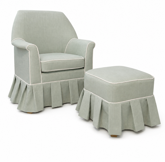 Children’s chair and ottoman