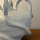 Handmade clay vase
