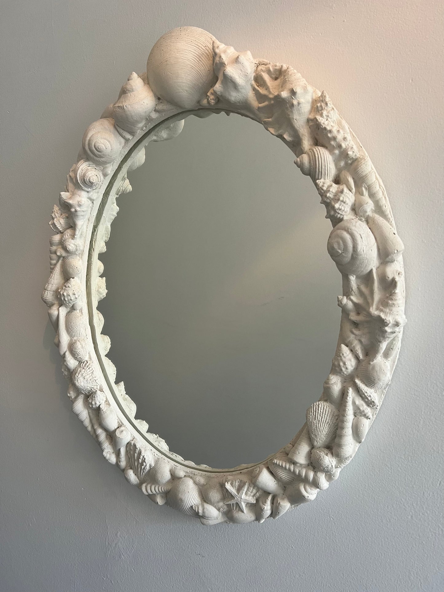 Plaster mirror