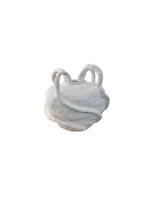 Handmade clay vase